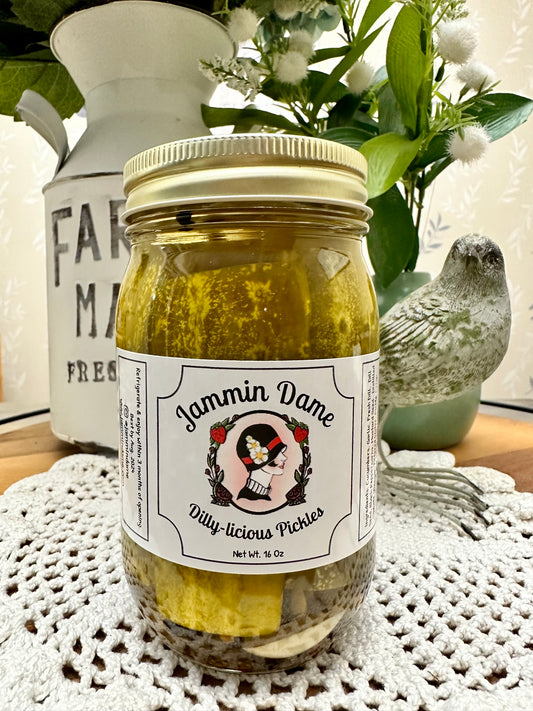 Dilly-Licious Pickle Slices